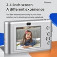 thumbnail image 4 of Digital Camera,Screen 8x Built-in Dual Lens 2.4 8x Built-in Battery 50mp Dual Lens Inch Screen 8x Video Camera 50mp Battery With Tf Birthday Festival Kids Camera 50mp Dual 1080p Camera Video, 4 of 7