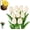 (Off-White,10), variant on 10/15 Pc Twinkling Tree Tulips, Radiant Romantic Tulip Light, Flowers Decorative Mood Decorative Lamps, for Bedroom, Home Decor(Pink,10)