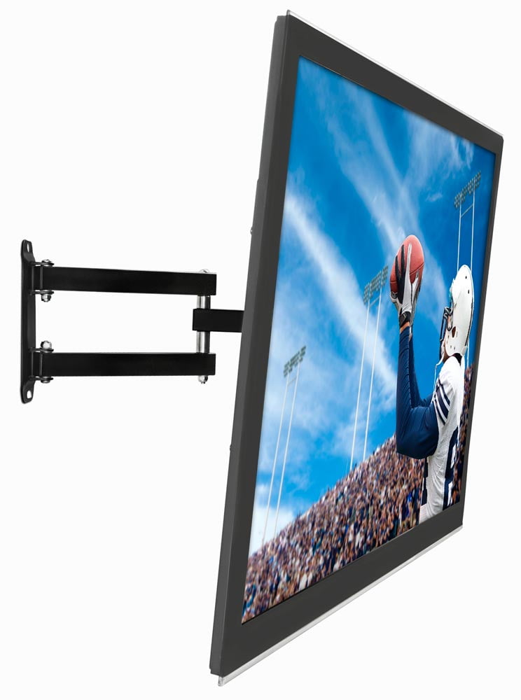 Mount-It! Full Motion Swivel Bracket TV Wall Mount, Long 20" Extension, Fits 23" to 55" TV's, Capacity 66 lbs., Bonus HDMI Cable