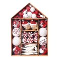 thumbnail image 3 of Christmas Baubles House Baubles Box 1set Package Christmas Tree Decoration, 3 of 5
