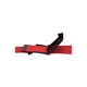 thumbnail image 3 of Cinturón Ajustable uxcell Lona sin agujeros hebilla Deslizante Rojo 24-34, 3 of 6