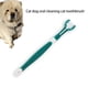 thumbnail image 5 of Cepillo de dientes para mascotas de tres lados Cepillo para perros Herramienta de sarro para mal aliento (Verde oscuro) Tmvgtek Para estrenar, 5 of 8