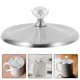 thumbnail image 3 of Stainless Steel Mug Lid Cover Coffee Tea Water Cup Lid Round Shaped Drink Cover Universal Replacement Lid For Hot Drinks, 3 of 4