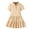 Navy, variant on Girls Pique Polo Dress, Short Sleeve School Uniform A-Line Casual Dress for Kids