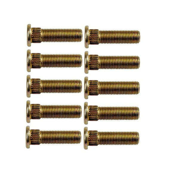 10 PACK GENUINE OEM PURE POLARIS OEM STUD-3/8-24X1.38,PRESS FIT-Z, 10 PACK, 7518378