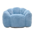 thumbnail image 6 of Lotus Type Compression Sofa Adult Bean Bag Sofa With Pull Ring Can Be Easily Moved Without Installation, Floor Sofa Couch For Living Room, Bedroom, Office, Apartment, 6 of 12