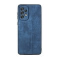 thumbnail image 2 of ELEHOLD Slim Leather Case for Samsung Galaxy A53 5G, Luxury Premium Leather Embossed Pattern Full Body Protection Shockproof Scratch-Resistant Case,Blue, 2 of 8