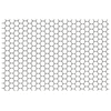 Dollhouse Miniature Tile Floor in White Hexagon