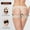 Beige, variant on Panties for Women Tbopshirt Brief Underwear,Hipster Underwear,Hip Lift Comfortable Body Breathable Underwear Nice Peach Buttocks Belly-up,Cheeky Panties,Gifts