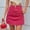 Red, variant on Women's Denim Skirt Casual A Line Midi Skirt High Waist Stretchy Comfortable Summer Skirt For Daily Wear Machine Washable Solid Color Women's Denim Skirts Girls Midi Skirt Tennis Skirt for Women Satin