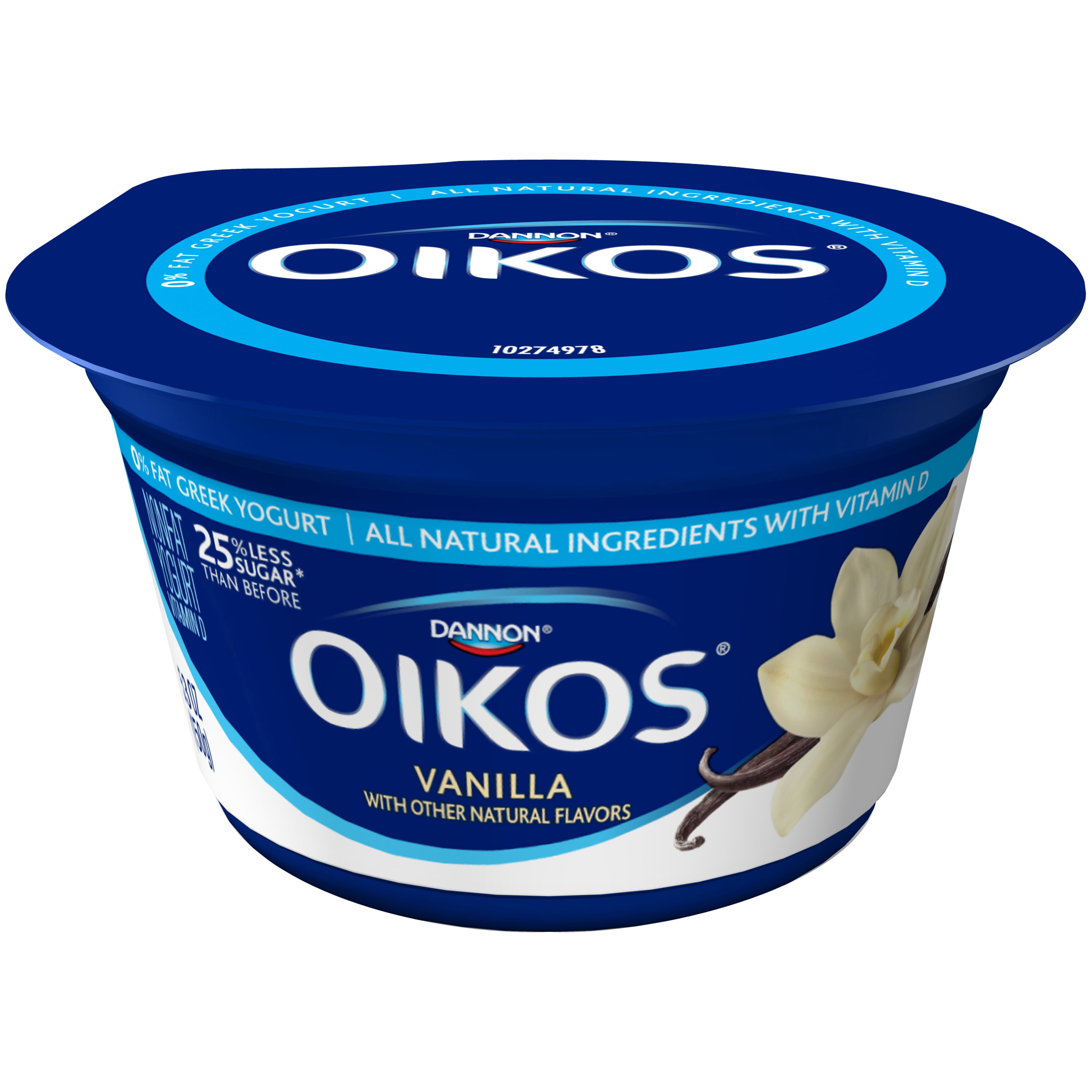 Dannon Oikos Greek Vanilla Yogurt Nutrition Facts ...