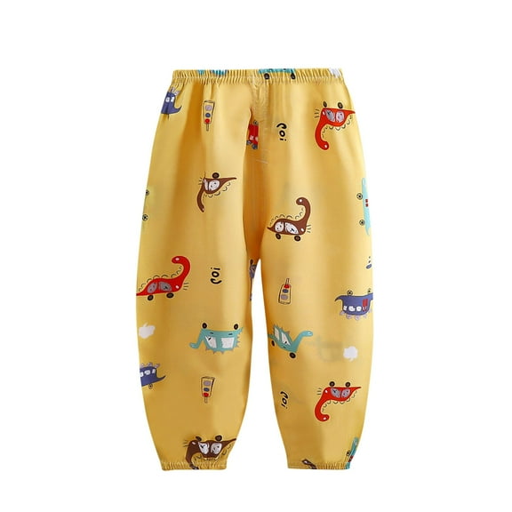 Bovxnpu Fall Winter Boys Girls Pants, Boys Pull On Jogger Pants Casual Loose Pants, Cool Breathable And Loose Children's Casual Mosquito Proof Pants For Boys And With Slim Legs For Babies