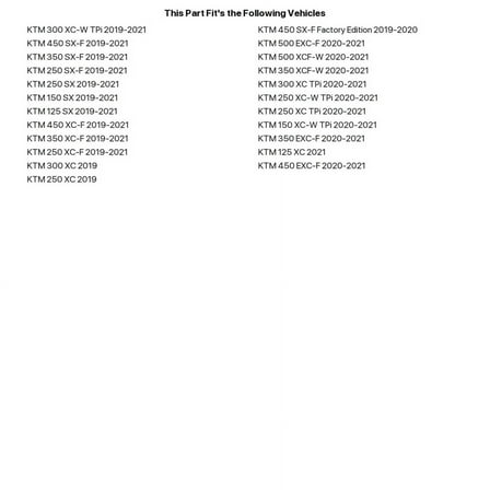 Acerbis 2726535226 Side Panels Orange