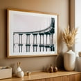 thumbnail image 5 of Coronado Bridge Monochrome - Coronado California Photography Bridge Harbor Architecture Cityscape Minimalist Travel Poster Unframed Wall Art Print 4 x 6 inches, 5 of 7