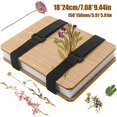thumbnail image 3 of 2 Set Plant Specimen Tool Kit DIY Dry Flower Press Wooden Plant Press Tool Flower Press Kit Plant Leaf Press Set A, 3 of 5