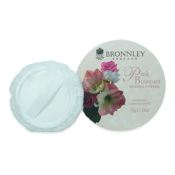 Bronnley Pink Bouquet Dusting Powder 75g 2.6oz