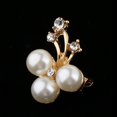 thumbnail image 4 of 12 piezas de cristal floriated broches bufandas collar pin ramillete bouquet kit, 4 of 8