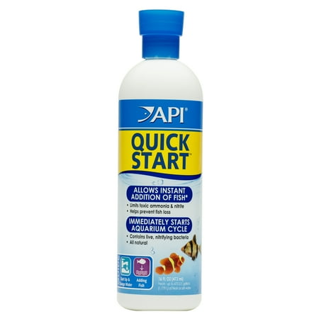 API Quick Start, Freshwater And Saltwater Aquarium Nitrifying Bacteria, 16 (Best Saltwater Aquarium For Beginners)