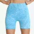 thumbnail image 2 of Gibobby Leggings cortos yoga mujer Pantalones cortos de yoga sin costuras Pantalones cortos de yoga ajustados de cintura alta para mujer al libre Pant(Azul,G), 2 of 5