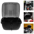 thumbnail image 2 of Motorcycle Trunk Rear Storage Box Top Box for Scooter Moped Trunk Organizer with Lid Luggage Trunk Motorbike Accessories, 2 of 6