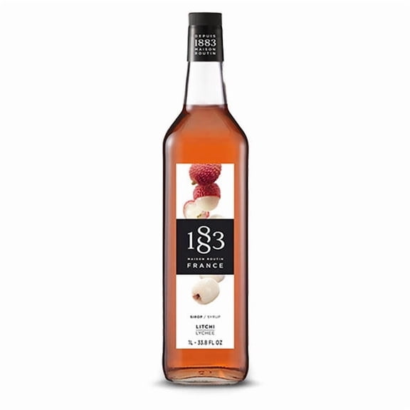 1883 Lychee Syrup cs 6/1 ltr
