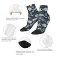 thumbnail image 5 of Pofeuu Sea Shells 1 Print 30cm Socks, Adult Running Hiking Socks for Youth and Adult, 5 of 7