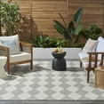 thumbnail image 4 of Nourison Positano Indoor/Outdoor Light Grey 5' x 7' Area Rug (5x7), 4 of 9