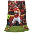 thumbnail image 3 of Patrick Mahomes Ultra-Soft Micro Fleece Blanket Black 50"x40", 3 of 5
