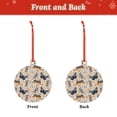 thumbnail image 2 of Sikiie Butterflies Acrylic Christmas Ornament Pendant Christmas Ornaments Hanging Ornament for Christmas Winter New Year Party -Round Shape, 2 of 7