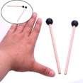 thumbnail image 4 of 2x 2 uds, palillos de tambor de profesionales, cabeza de goma de percusión, xilófono, mazos de marimba, palillos de Glockenspiel con de CUTICAT baquetas, 4 of 8