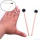 thumbnail image 4 of Palillo de profesion percusión cabeza de goma xilófono marimba mazos con de accesorios para instrumentos 5,71 pulgadas, 4 of 9
