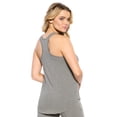 thumbnail image 2 of Felina | Organic Cotton Stretch Racerback Tank (Slate, Medium), 2 of 2
