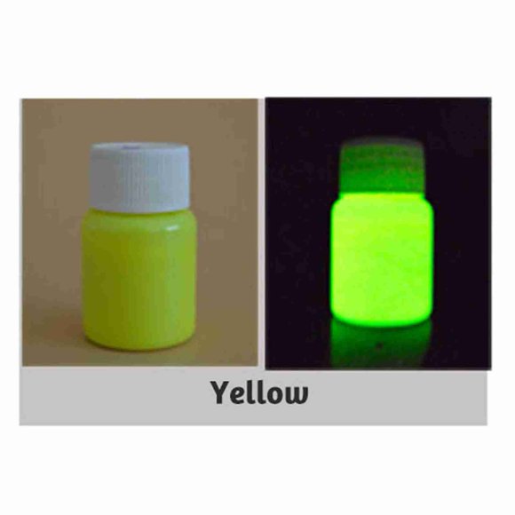 Dark 20g Glow in the Dark Fluorescent Colorful Acrylic Luminous Paint Bright Pigment DIY Crafts Painting Tool