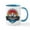 White/Blue Inside, variant on CafePress - Ragged Mountain Danbury New Hampshire Mugs - 11 oz Ceramic Mug - Novelty Coffee Tea Cup