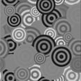 thumbnail image 1 of Ahgly Company Machine Washable Indoor Square Transitional Dark Gray Area Rugs, 7' Square, 1 of 7