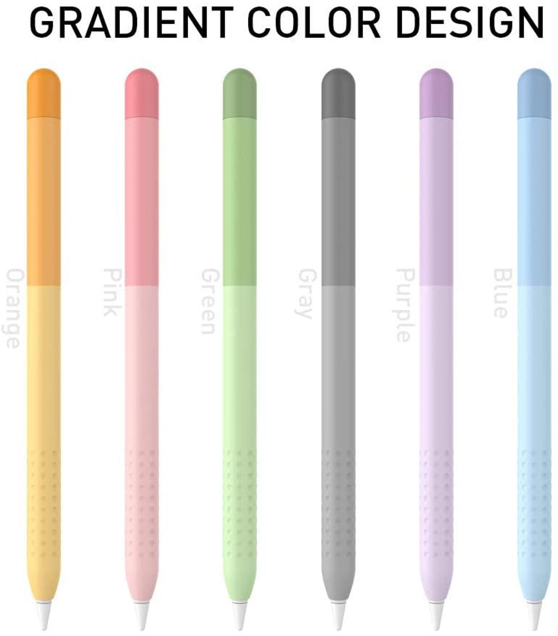 LOVE MEI Classic Silicone Pencil Case Compatible with Apple Pencil