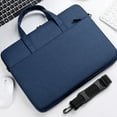 thumbnail image 6 of Stylish Notebook Protector Sleeve with Soft Lining for 13/14/15 Inch Computers Laptop Case with Convenient Luggage Strap, 6 of 7