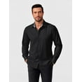 thumbnail image 3 of COOFANDY Men's Dress Shirts Long Sleeve Regular Fit Business Casual Button Down Shirts, 3 of 6