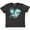 Retro Heather Black, variant on Inktastic Cervical Cancer Awareness Teal and White Ribbon Around Heart Youth T-Shirt