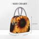 thumbnail image 2 of Easygdp Sunflower Floral Butterfly Bolsa de Almuerzo Insulada Grande, Forro de Aluminio, Diseño Espacioso, a Prueba de Fugas, Ideal para Trabajo, Picnics, Viajes y Actividades al Aire Libre, 2 of 6