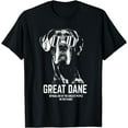 thumbnail image 2 of Great Dane Official Dog of the Coolest Pup Lovers T-Shirt, 2 of 3