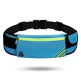 thumbnail image 1 of Riñonera deportiva para correr, para hombre y mujer, para gimnasio, ciclismo, funda para teléfono, cinturón para correr, color azul, 1 of 8