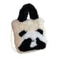 thumbnail image 2 of Bolso de peluche de panda, bolso de hombro, bolso cruzado, bolso de mano, bolsa, billetera con cadena, blanco, 2 of 9