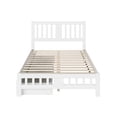 thumbnail image 4 of AFI Tahoe Full Wood Platform Bed with Headboard Footboard & 2 Storage Drawers, White, 4 of 7