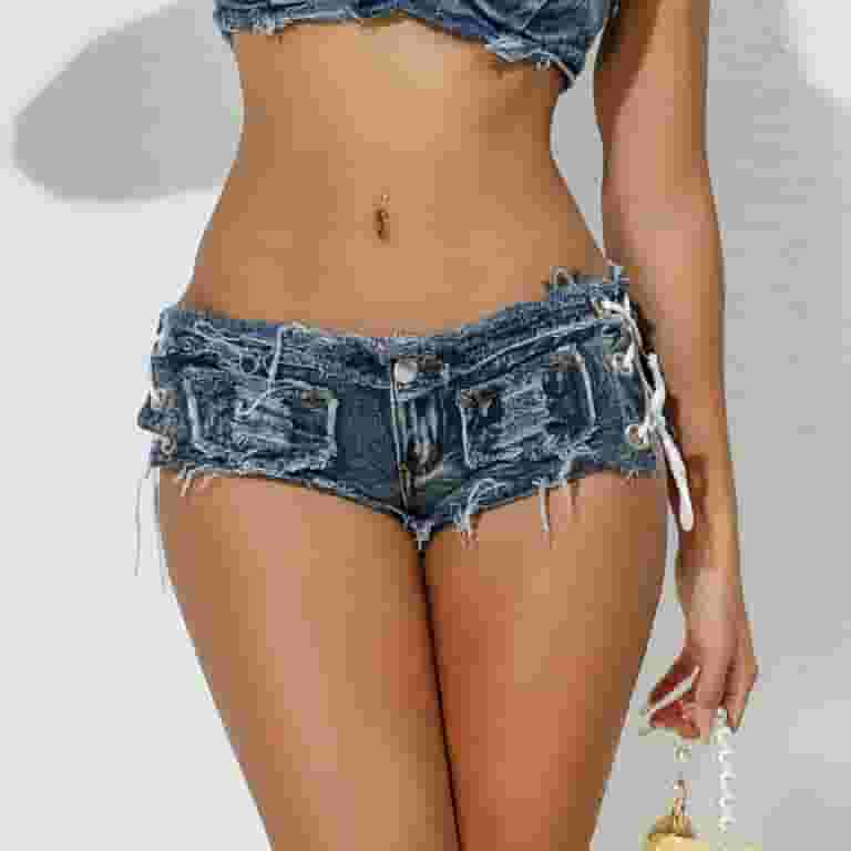 Mitankcoo Summer Shorts for Women - Low Rise Stretch Mini Mitankcoo Summer Shorts for Women - Low Rise Stretch Mini