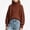 Brown, variant on Afuyipoi Girls High Neck Pullover Sweater 100% Cotton for Kids Size 1-10Y Fall Winter Soft Everyday Wear Khaki Size 3T