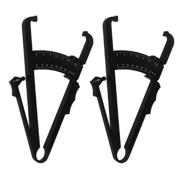 Calibrador De Medida De Grasa, Calibrador De Grasa Corporal 2 Piezas Profesional Multifunción Para Sala De Fitness Para Brazo