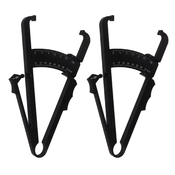 Calibrador De Medida De Grasa, Calibrador De Grasa Corporal 2 Piezas Profesional Multifunción Para Sala De Fitness Para Brazo