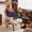 Off-White, variant on Pinmoco Cross Legged Office Chair, Kneeling & Criss Cross Swivel Desk Chair with Full Lumbar Support, 360° Rotating Footrest, Ergonomic Cloud  ADHD Chair for Home Office, Pink