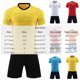 thumbnail image 2 of Odeerbi Conjunto de Uniformes de Entrenamiento de Fútbol de Malla de Chicos Y Niñas Con Camiseta de Manga Corta A Rayas Pantalones Cortos Conjuntos Atléticos Secos Rápidos Para 4-15 Años, 2 of 4